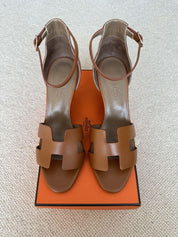 Beige Hermès Heels, 36.5 EU