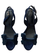 Navy Hermès Heels, 37 EU