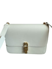 White Saint Laurent Shoulder Bags