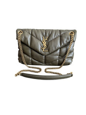 Green Yves Saint Laurent Shoulder Bags