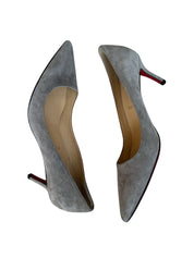 Grey Christian Louboutin Heels, 37 EU