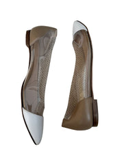 White Gianvito Rossi Flat Shoes, 37 EU