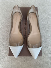 White Gianvito Rossi Flat Shoes, 37 EU