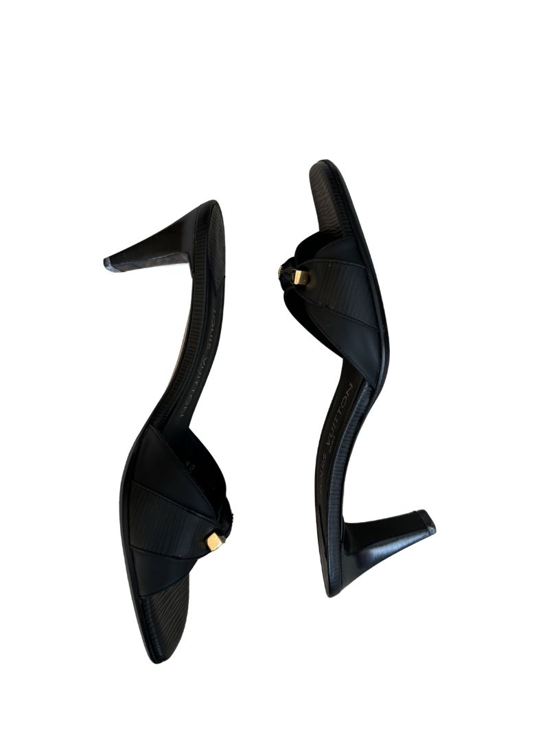 Black Louis Vuitton Heels, 37 EU