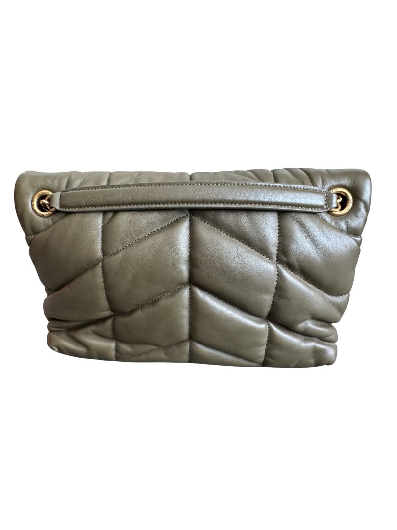 Green Yves Saint Laurent Shoulder Bags