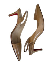 Beige Christian Louboutin Heels, 37.5 EU