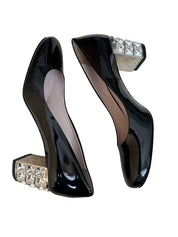 Black Miu Miu Heels, 36.5 EU