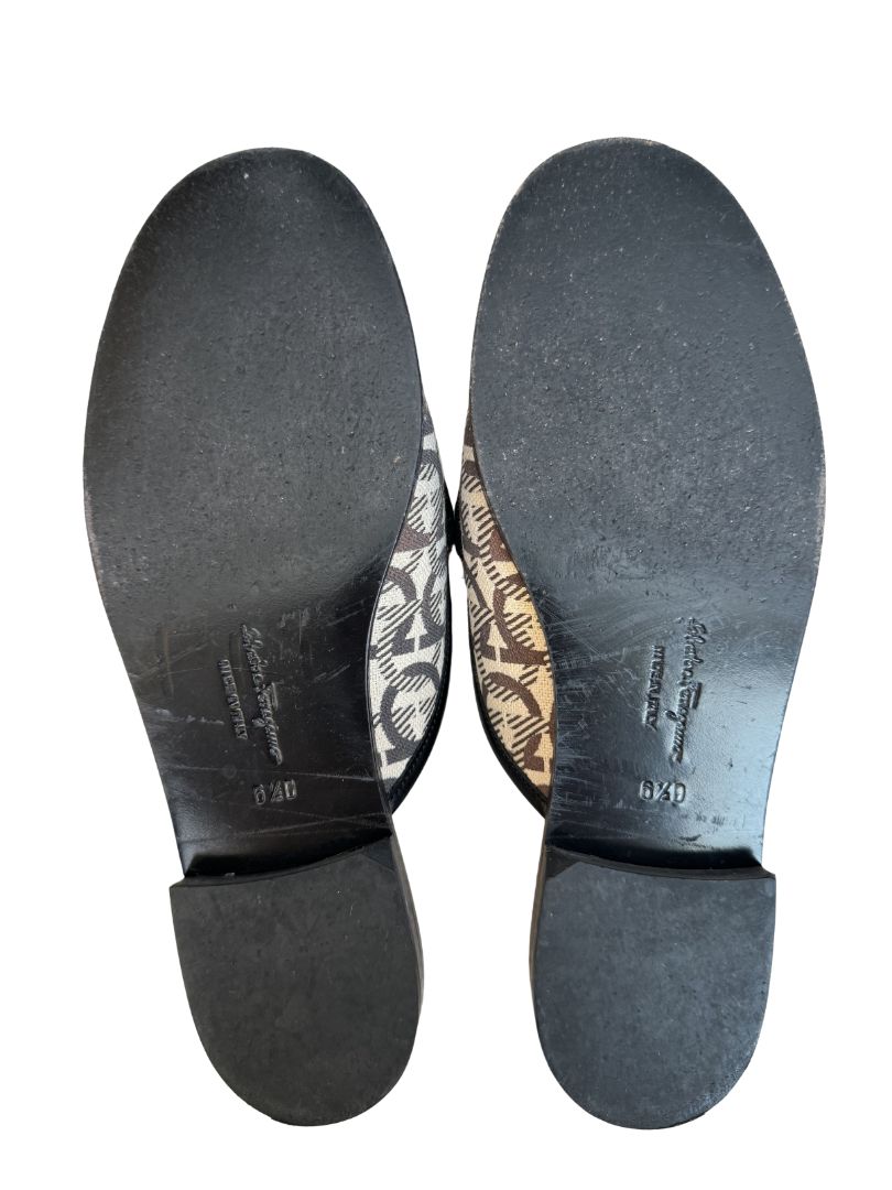 Black Ferragamo Mules & Clogs, 37 EU