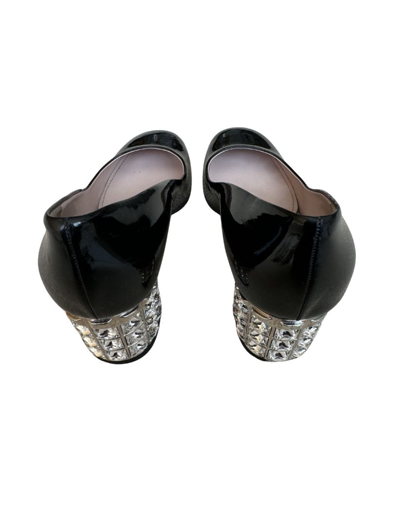 Black Miu Miu Heels, 36.5 EU