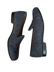Grey Stubbs & Wootton Flat Shoes, 37.5 EU
