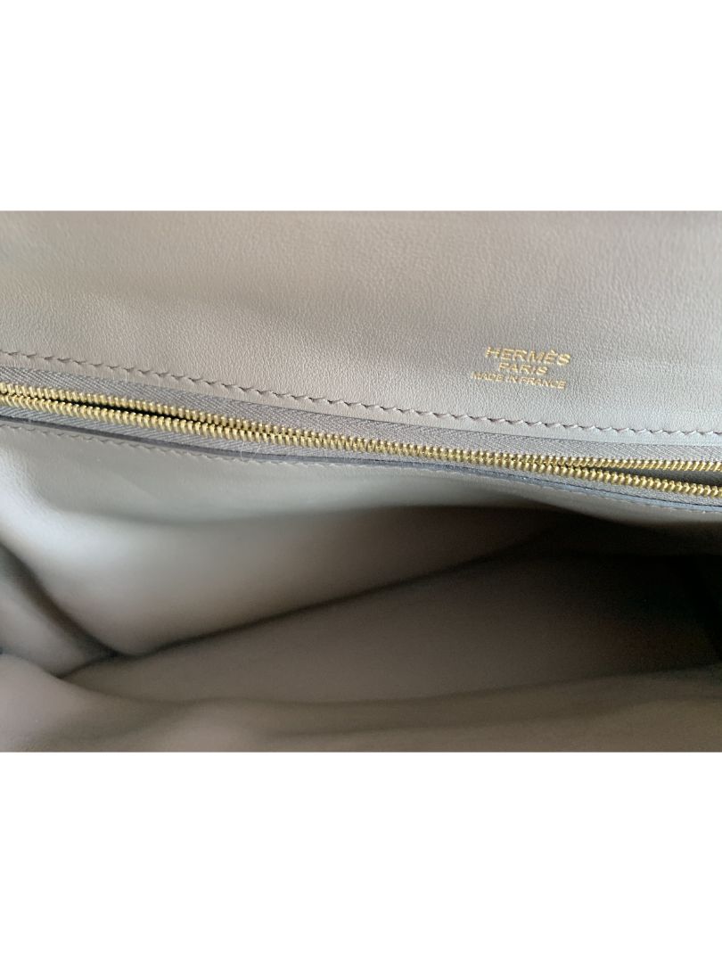 Grey Hermès Handbags