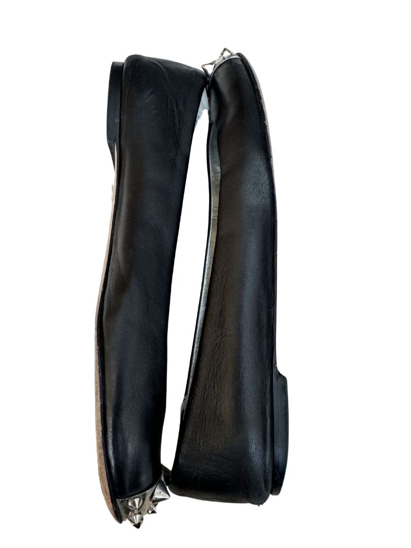 Black Giuseppe Zanotti Flat Shoes, 36.5 EU