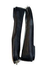 Black Giuseppe Zanotti Flat Shoes, 36.5 EU