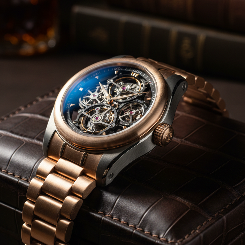 Luxury watch dramatic